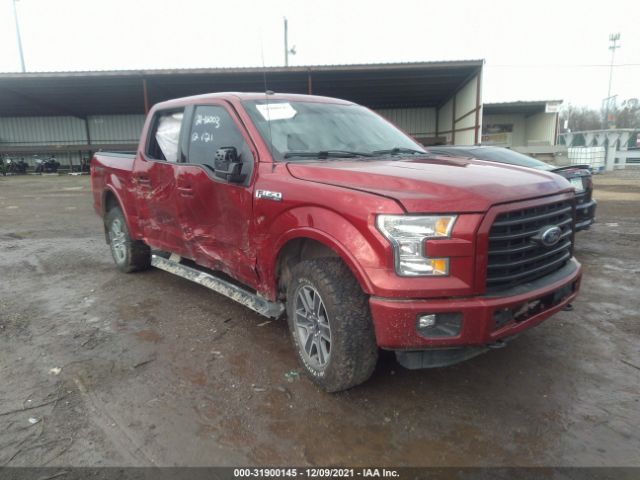 FORD F-150 2016 1ftew1ef4gkd08875