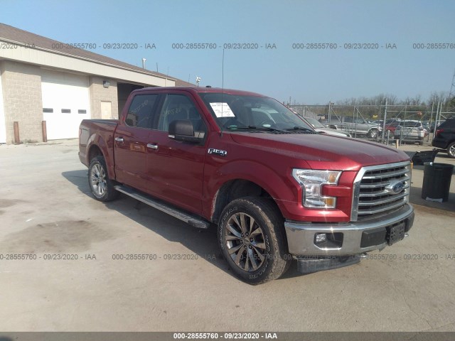 FORD F-150 2017 1ftew1ef6hfc32165