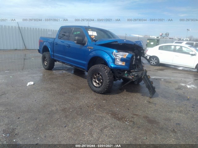 FORD F-150 2017 1ftew1ef6hkc11002