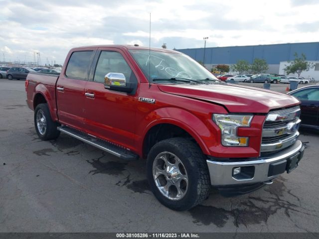 FORD F-150 2016 1ftew1ef7gkd11530