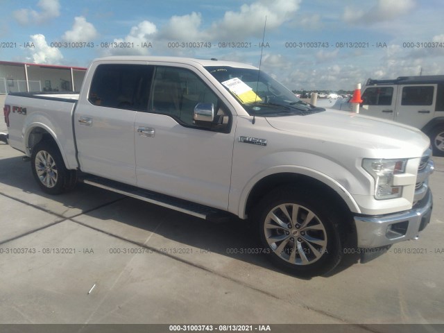 FORD F-150 2017 1ftew1ef8hkc03483