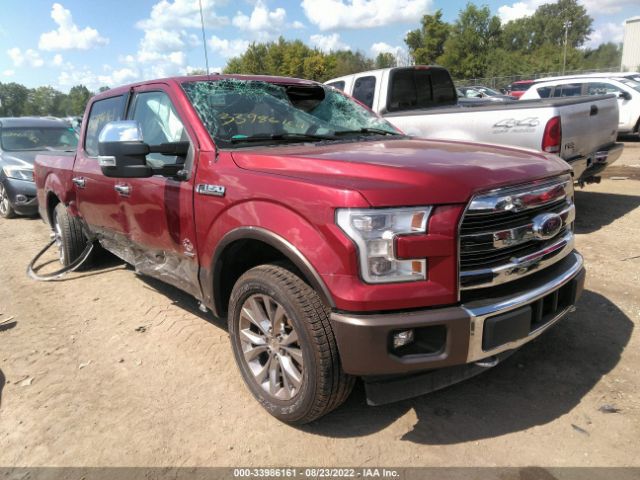 FORD F-150 2017 1ftew1eg8hfc51714