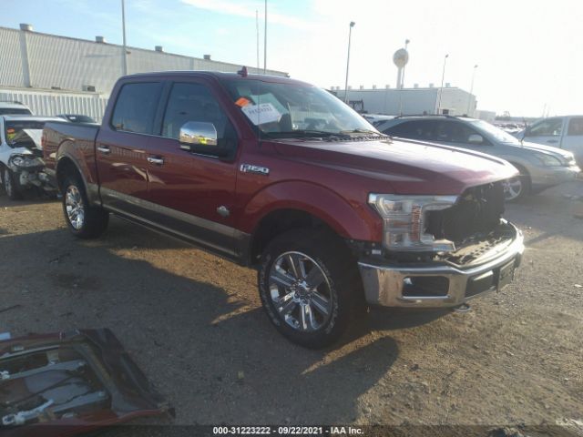 FORD F-150 2018 1ftew1eg8jfc88347