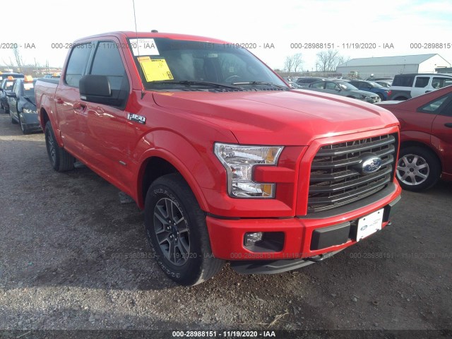 FORD F-150 2016 1ftew1ep1gkf78350