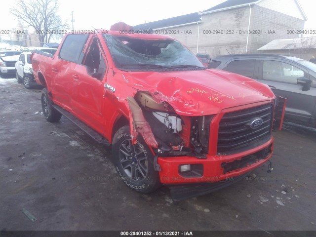 FORD F-150 2017 1ftew1ep1hke19233