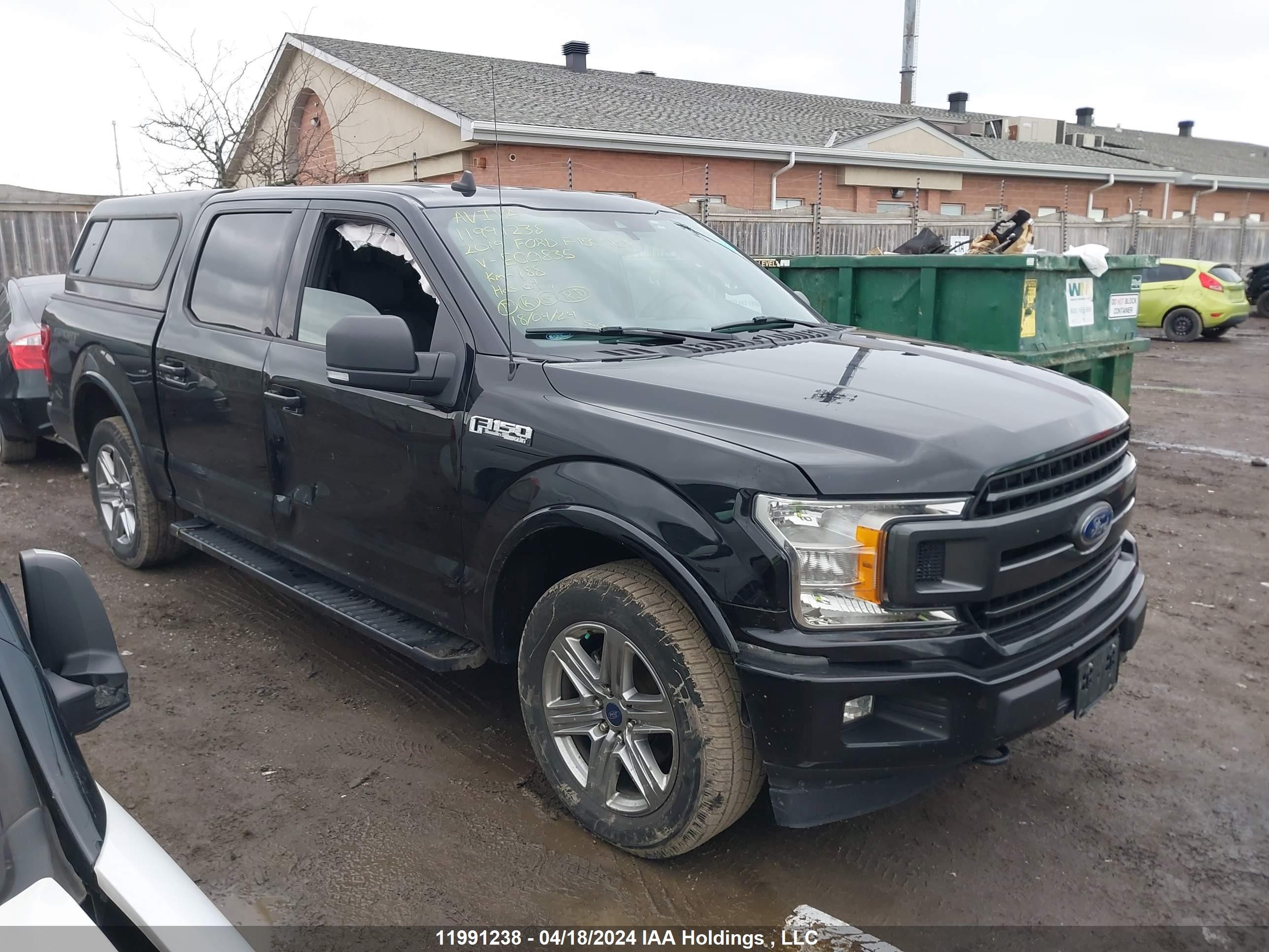 FORD F-150 2019 1ftew1ep1kke00835