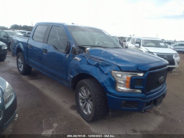 FORD F-150 2018 1ftew1ep2jke13320