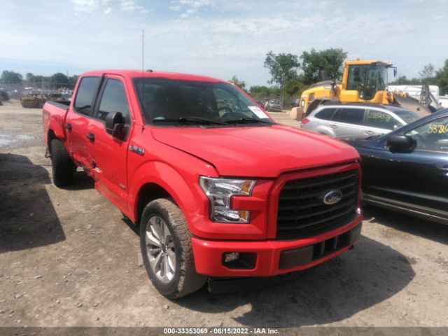 FORD F-150 2017 1ftew1ep4hkd67449