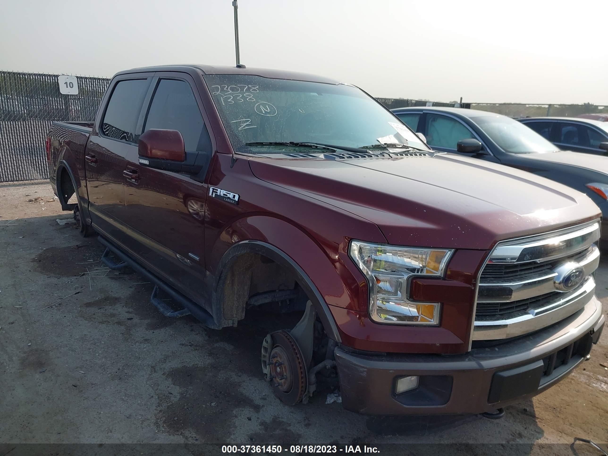 FORD F-150 2016 1ftew1ep8gkf50478