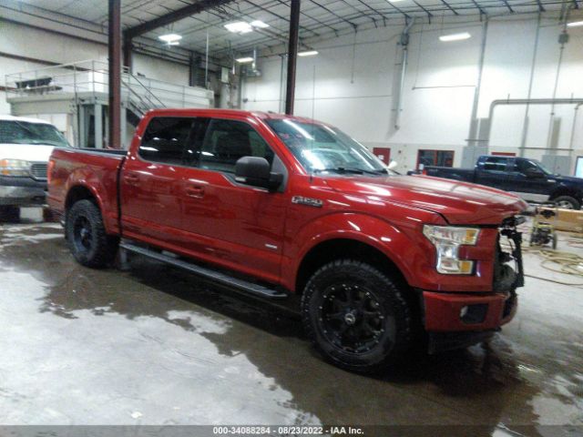 FORD F-150 2017 1ftew1ep8hfa25964