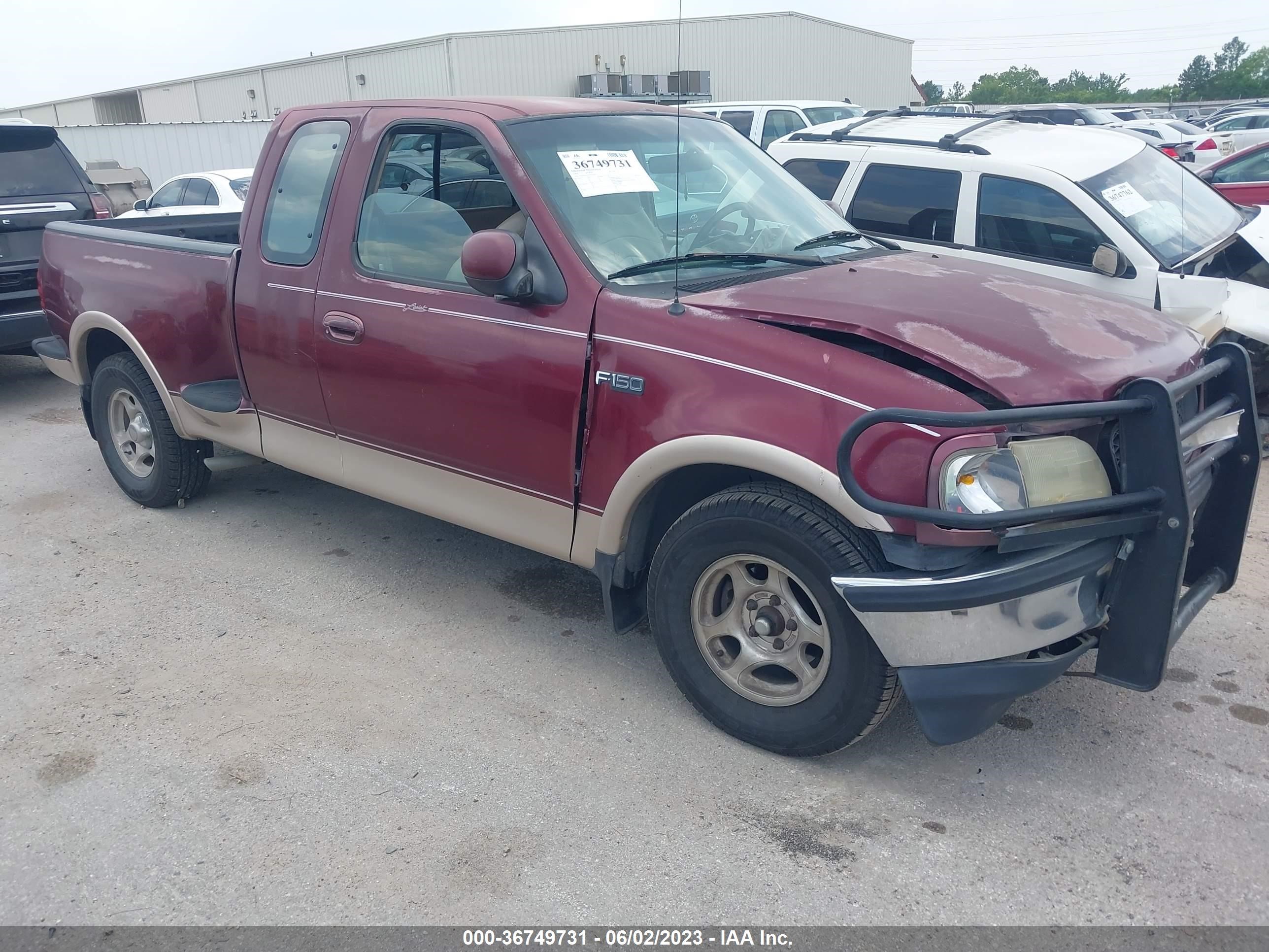 FORD F-150 1997 1ftex07l6vkc50307