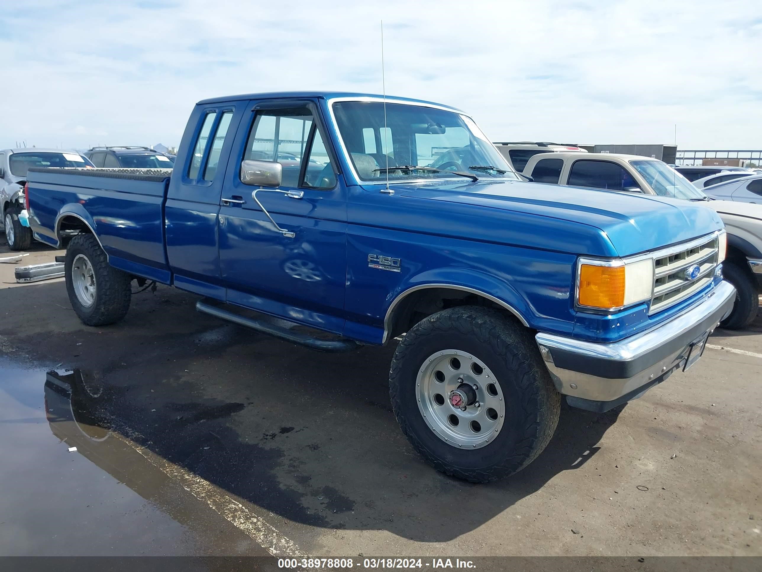 FORD F-150 1989 1ftex14h0kka58382