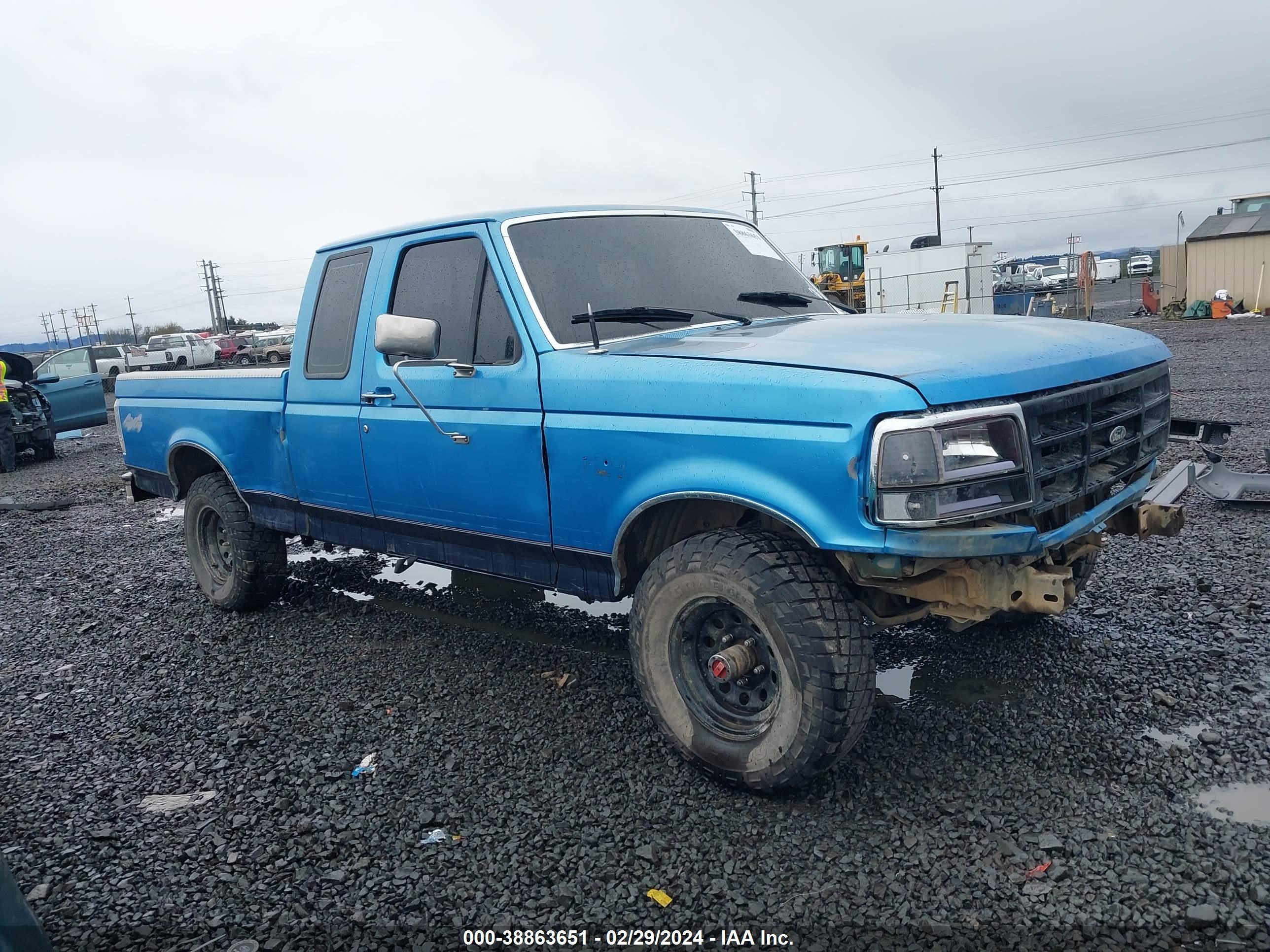 FORD F-150 1992 1ftex14h3nkb45181