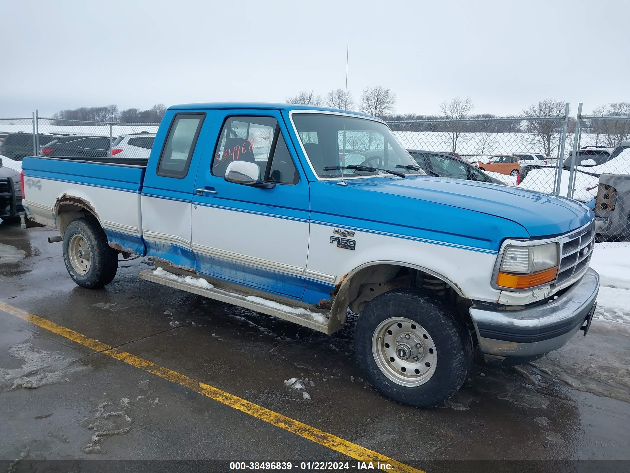 FORD F-150 1995 1ftex14n2ska28757