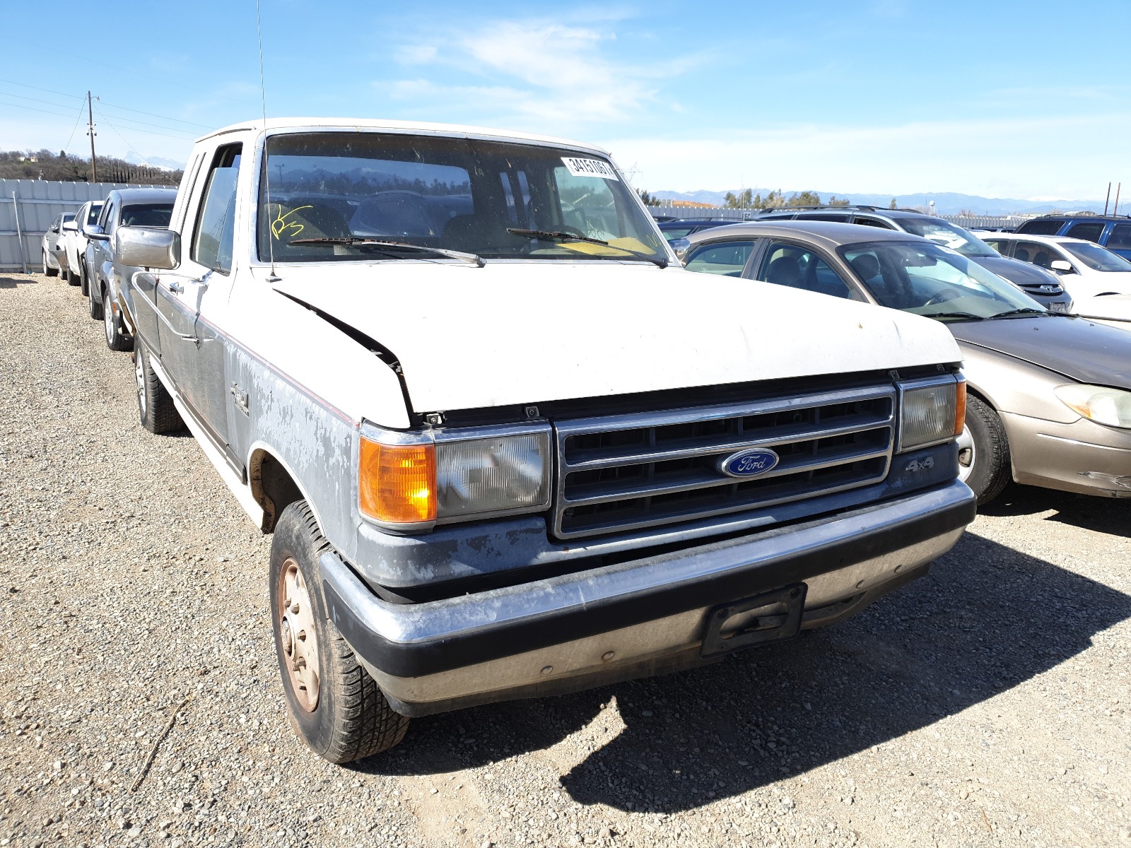 FORD F150 1990 1ftex14n8lka79438