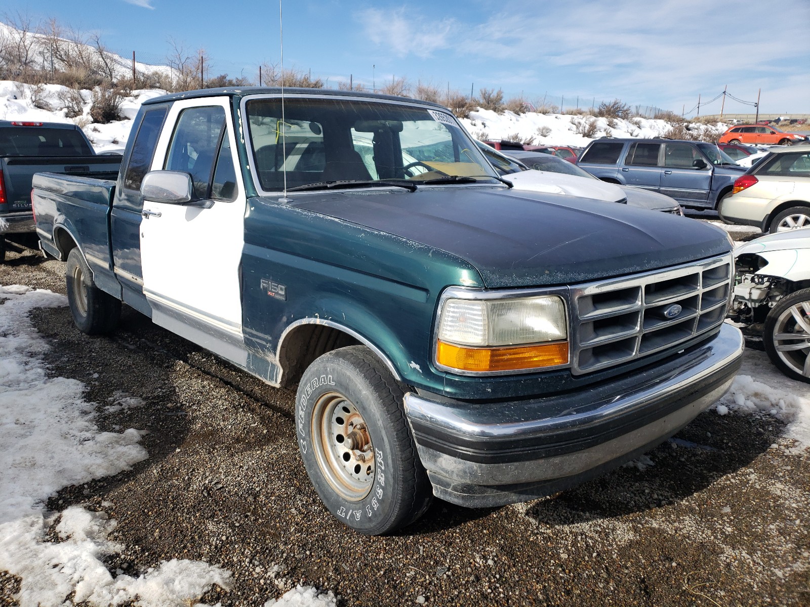 FORD F150 1993 1ftex15n5pkb63169