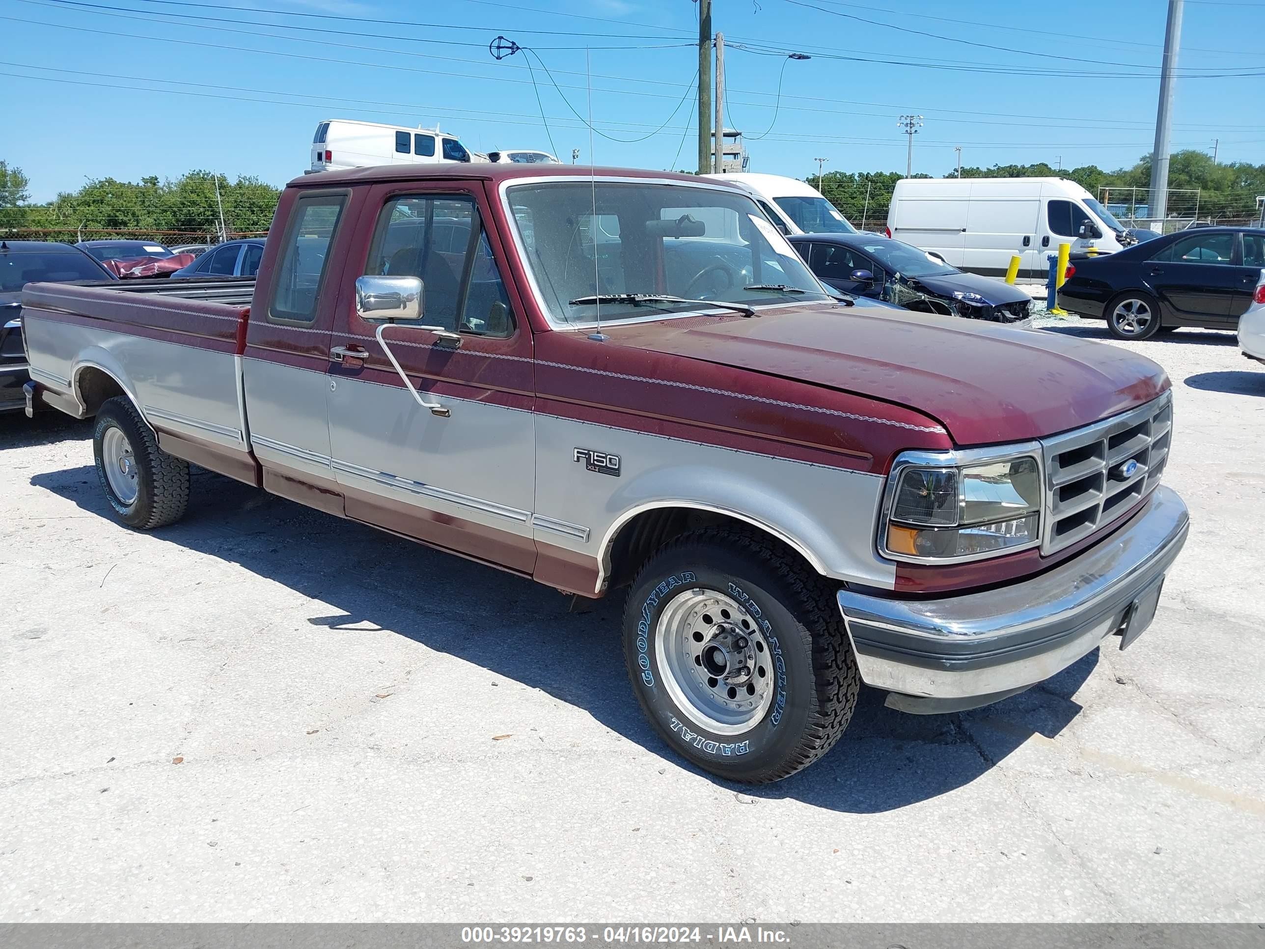 FORD F-150 1992 1ftex15n6nka15562