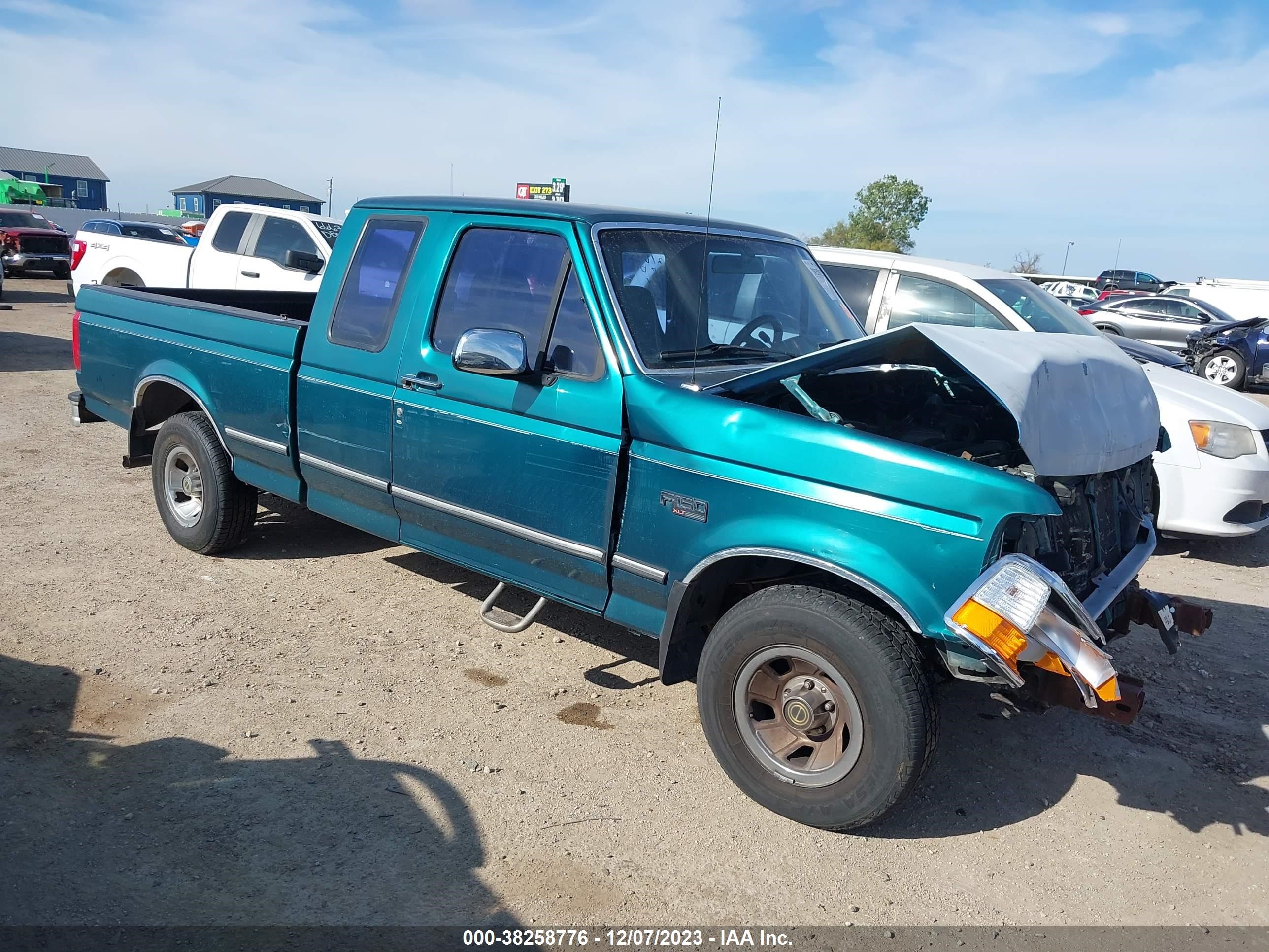 FORD F-150 1996 1ftex15y9tka49535