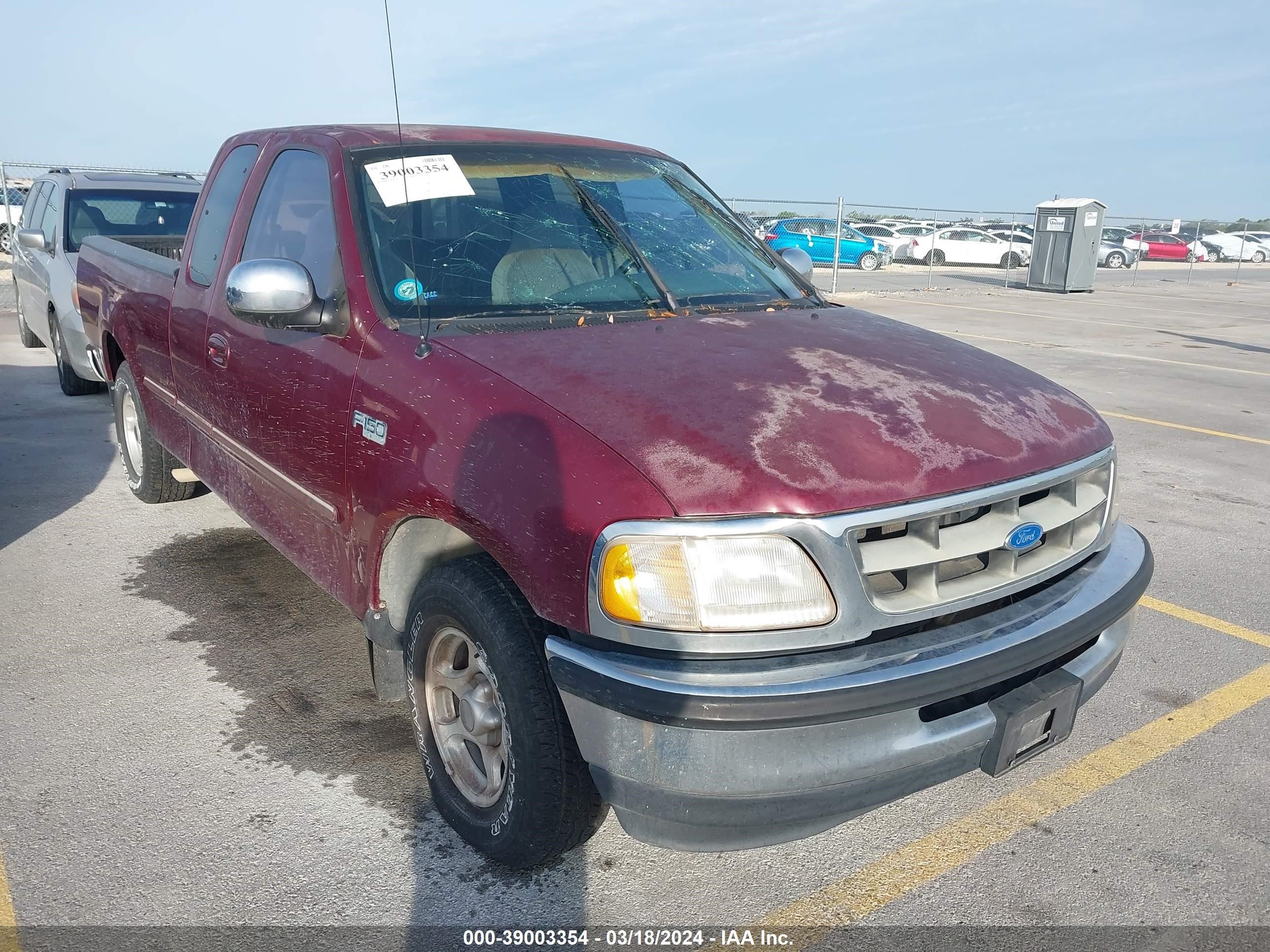 FORD F-150 1997 1ftex17l1vkc49409