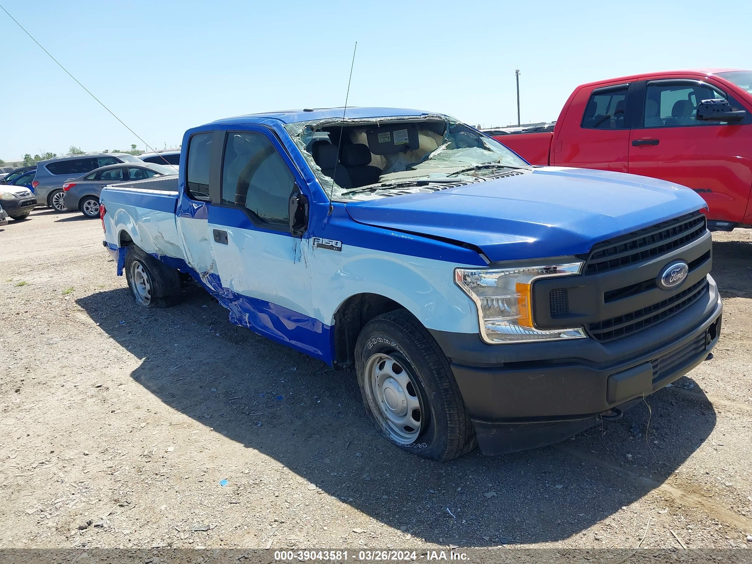 FORD F-150 2018 1ftex1e55jkf20342