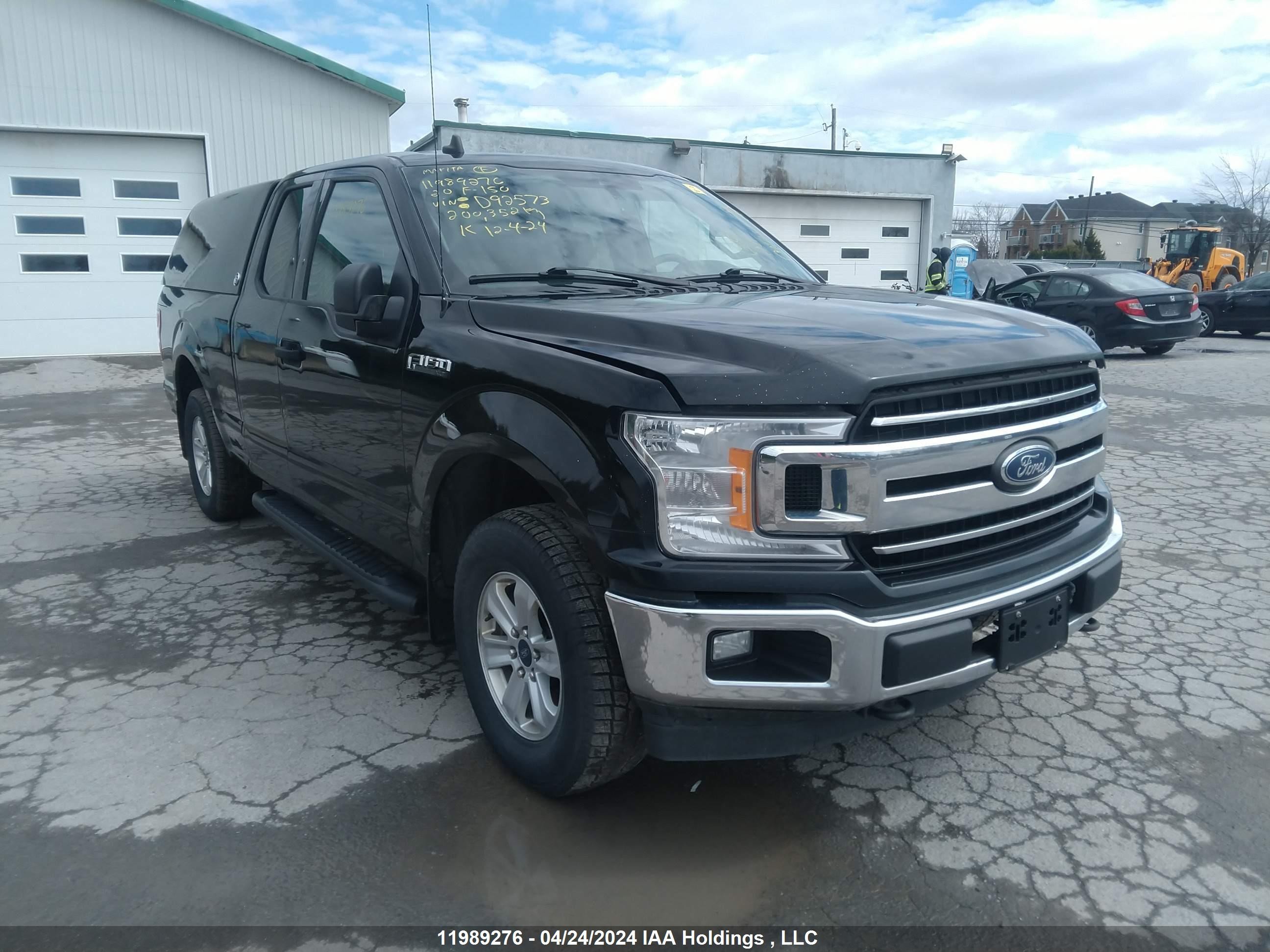 FORD F-150 2020 1ftex1eb6lkd92573