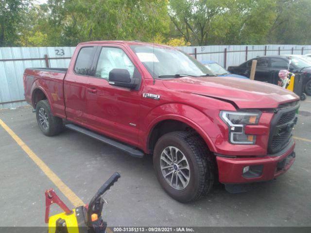 FORD F-150 2016 1ftex1ep0gkf50018