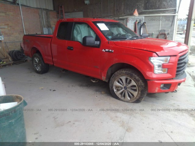 FORD F-150 2017 1ftex1ep6hkd38015