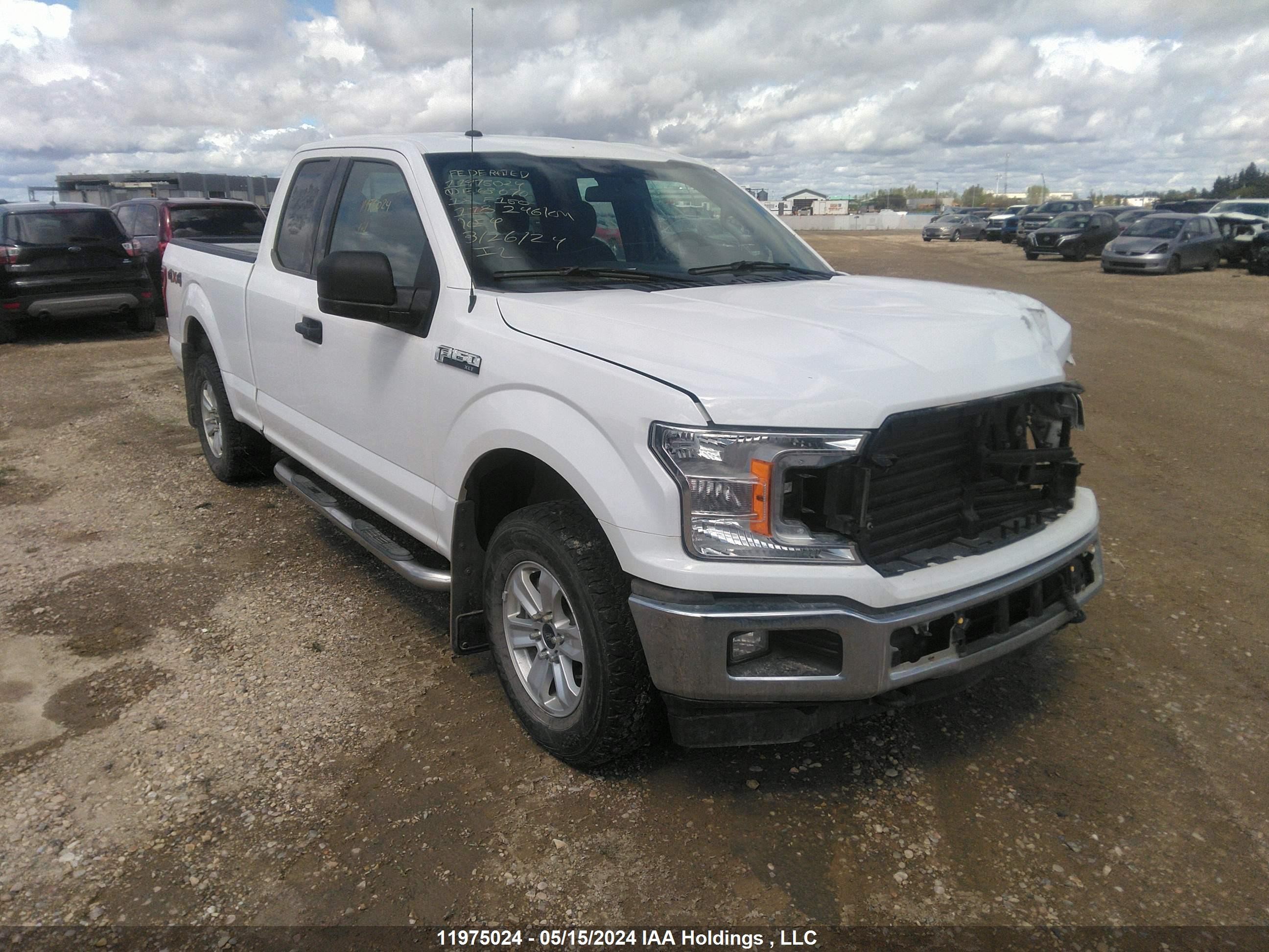 FORD F-150 2018 1ftex1ep9jke68070