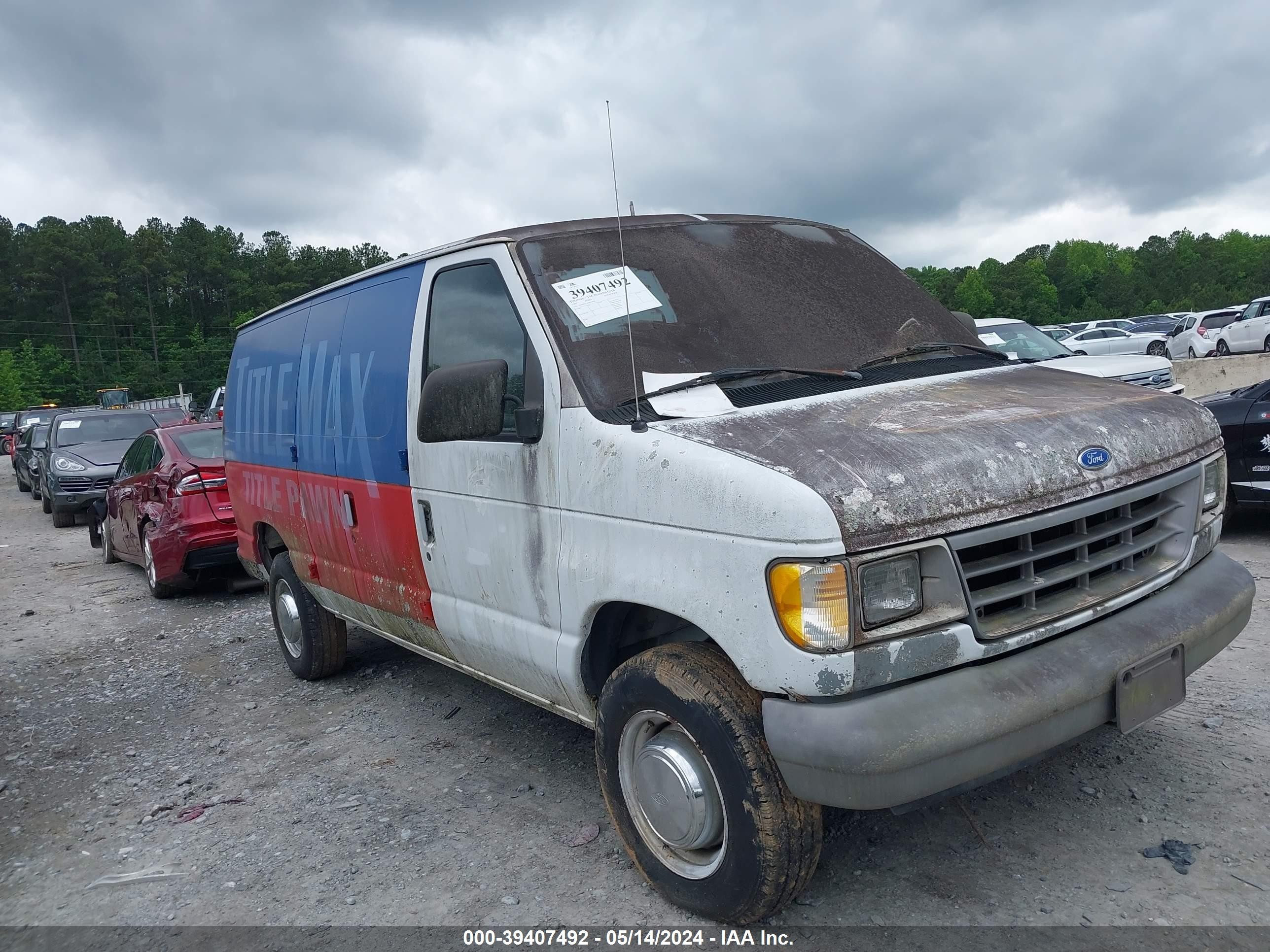 FORD ECONOLINE 1995 1ftfe24y8shb54998