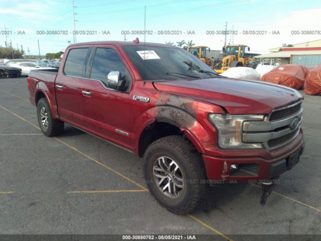 FORD F-150 2018 1ftfw1e17jfd52264