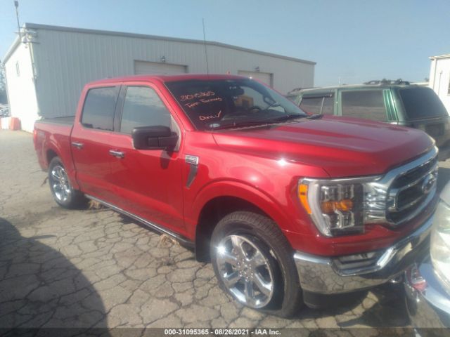 FORD F-150 2021 1ftfw1e55mkd37096