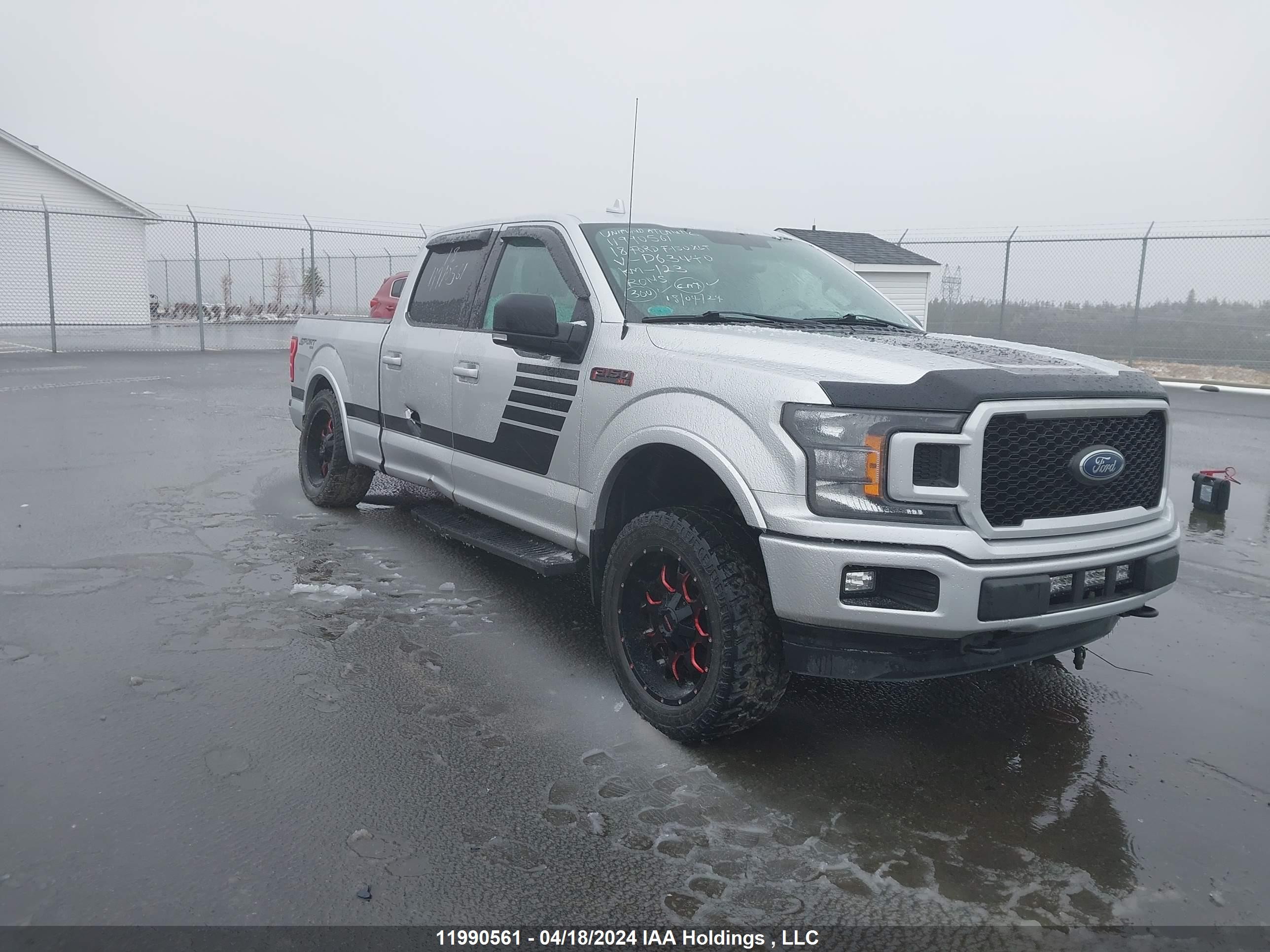 FORD F-150 2018 1ftfw1e58jfd63440