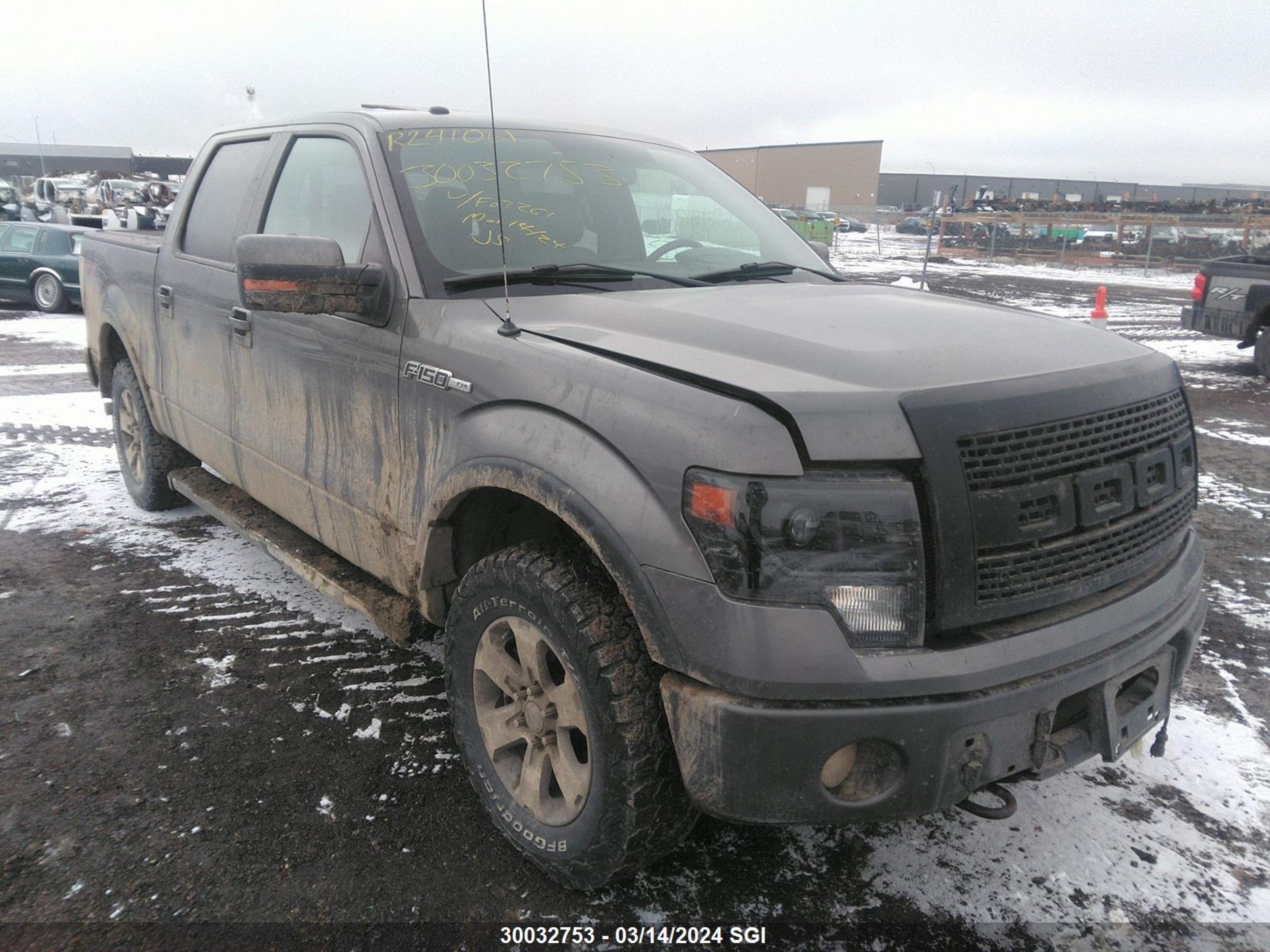 FORD F-150 2013 1ftfw1ef0dkf07261