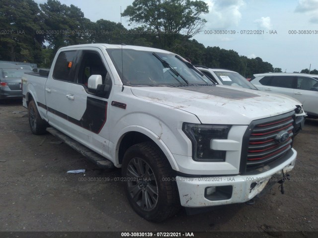 FORD F-150 2017 1ftfw1ef2hfa99845