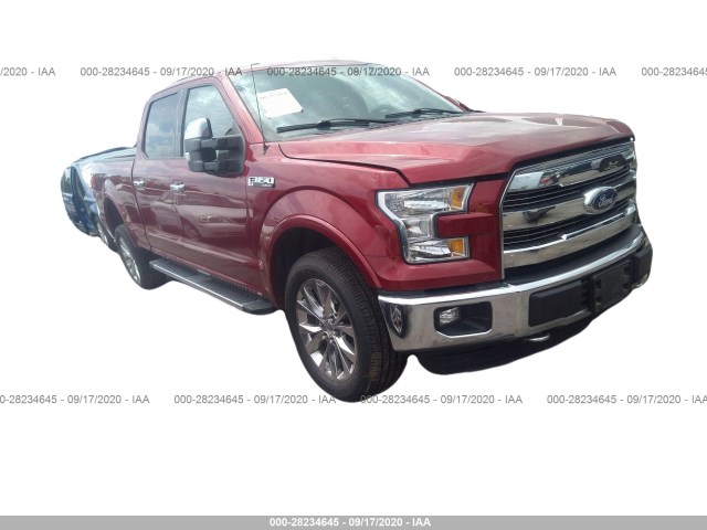 FORD F-150 2016 1ftfw1ef3gkd27714