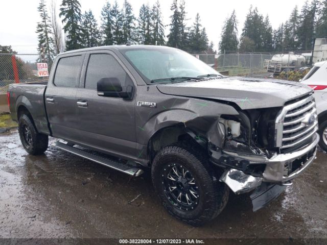 FORD F-150 2016 1ftfw1ef6gkf13103