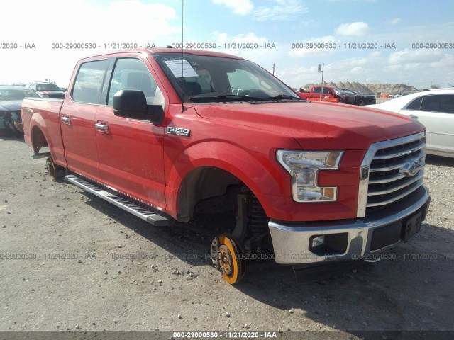 FORD F-150 2017 1ftfw1ef6hkc09495