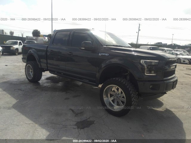 FORD F-150 2017 1ftfw1ef8hfa67899