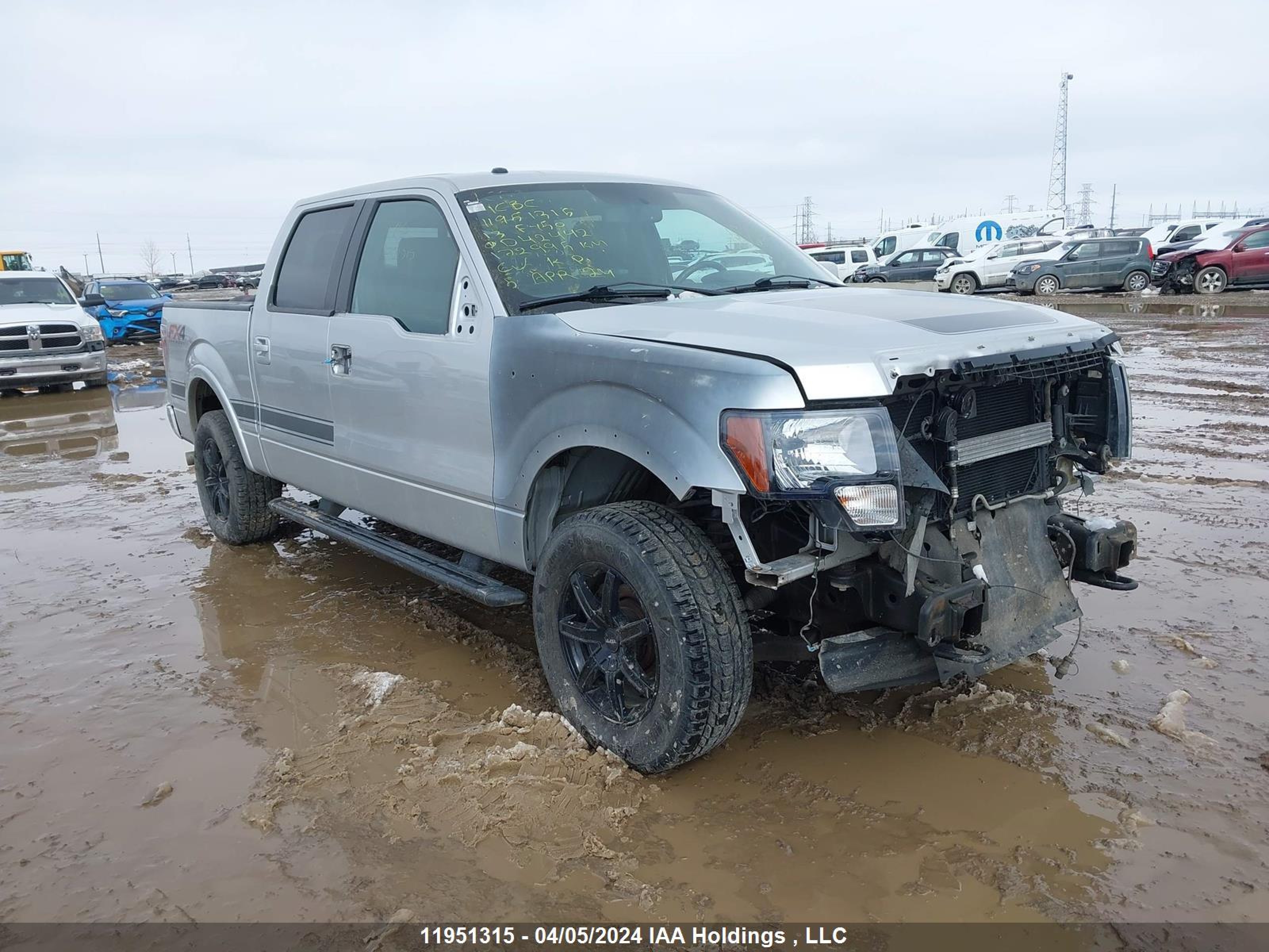 FORD F-150 2013 1ftfw1efxdfd42442