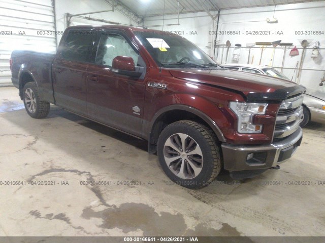 FORD F-150 2016 1ftfw1eg1gfc38189