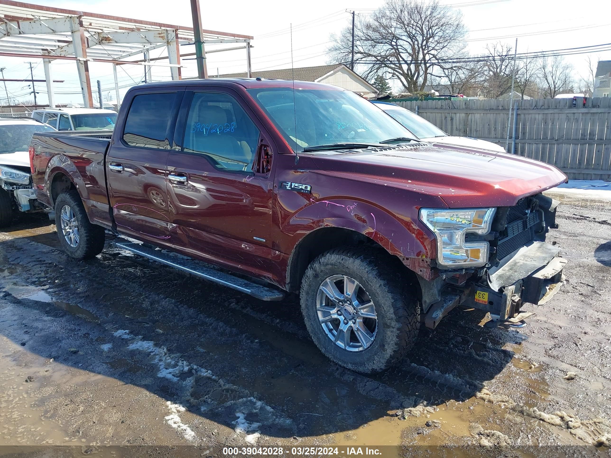 FORD F-150 2015 1ftfw1eg6ffb31329