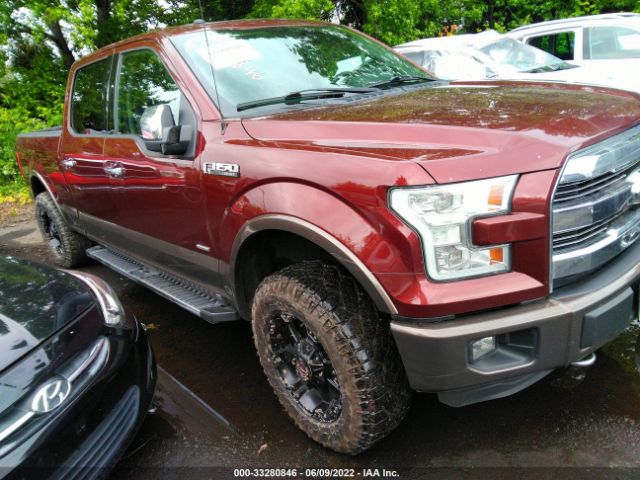 FORD F-150 2016 1ftfw1egxgkf72390