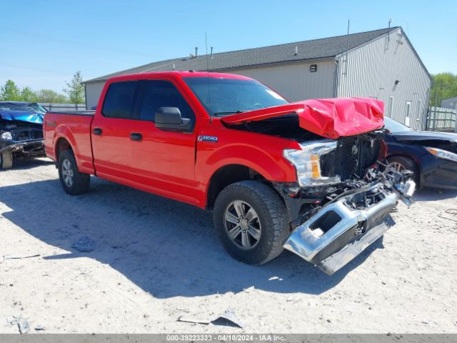 FORD F-150 2018 1ftfw1egxjfb13439