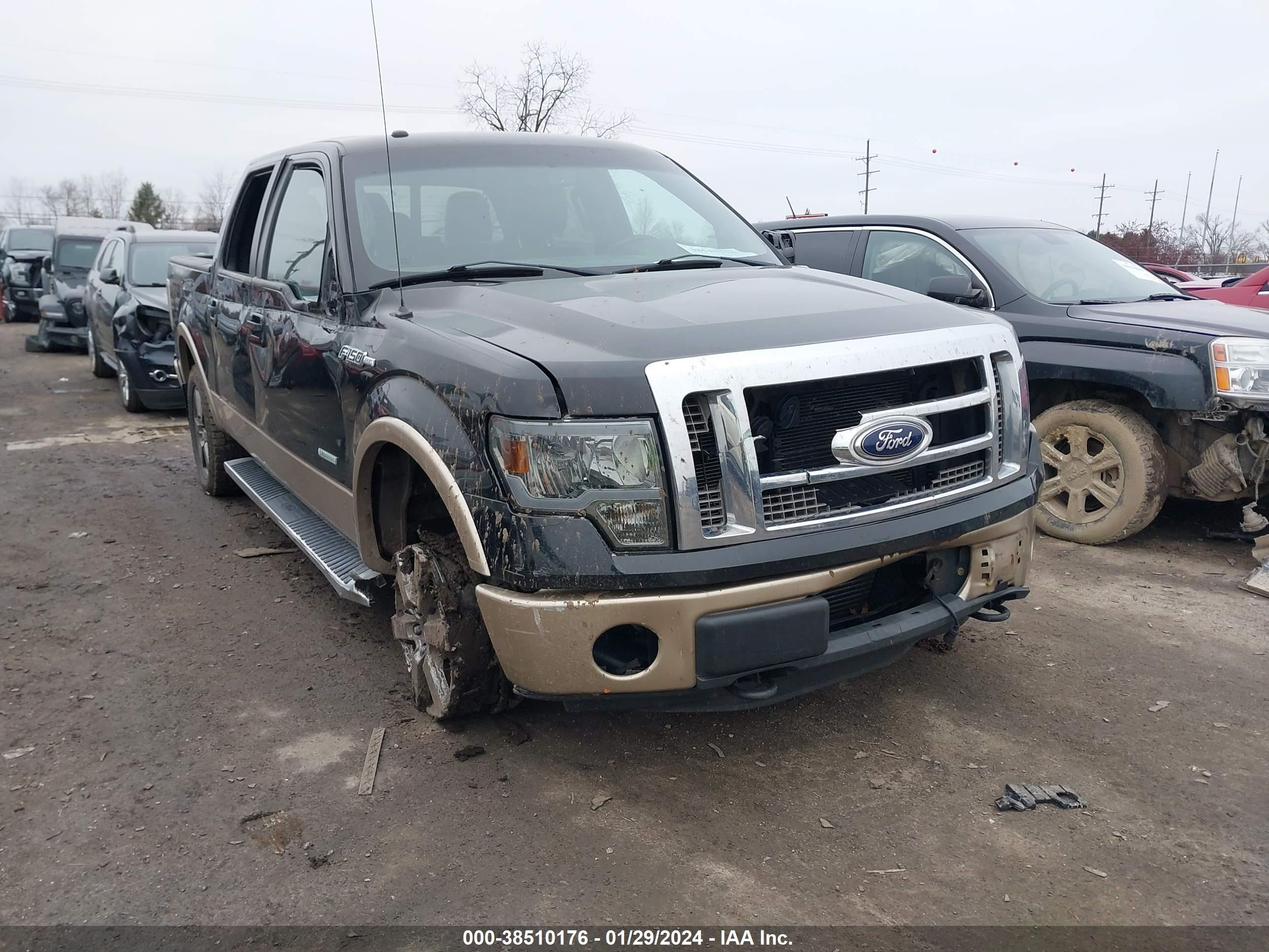 FORD F-150 2012 1ftfw1et7cfa90492