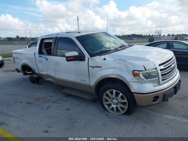 FORD F-150 2013 1ftfw1et9dkf02498