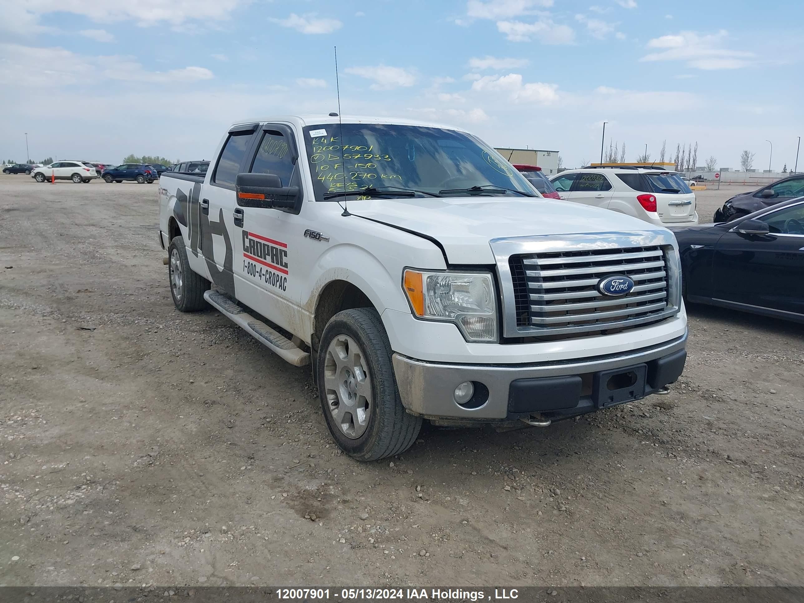 FORD F-150 2010 1ftfw1ev1afd57933