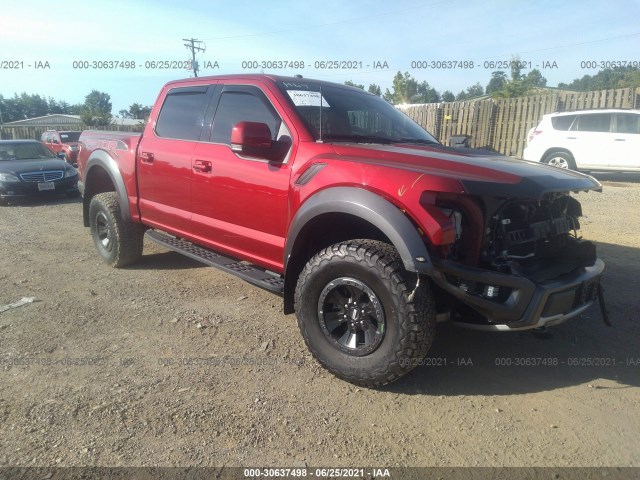 FORD F-150 2018 1ftfw1rg2jfb22792