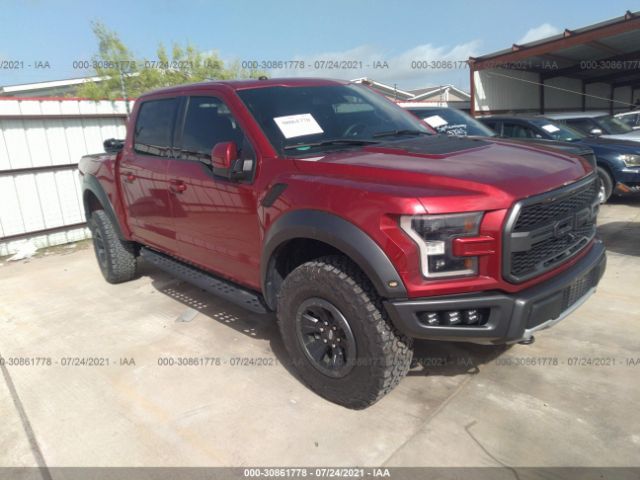 FORD F-150 2018 1ftfw1rg3jfe17934