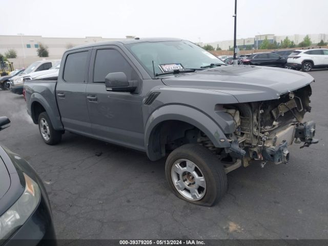 FORD F-150 2018 1ftfw1rg5jfa14506