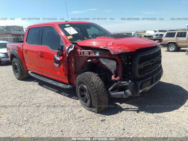 FORD F-150 2018 1ftfw1rg8jfb27334